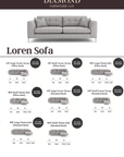 Loren Sofas