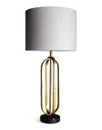 Aster antique bronze lamp