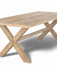 Horsen Dining Table X Leg