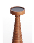 Almola mango wood candle holder