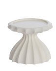 Sidari cream candle holder