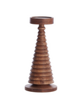 Almola mango wood candle holder