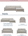 Travis 3 Seater Sofabed