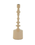 Sheva Shiny Light Brown Candle Holder