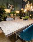 Horsen Chevron Dining Table