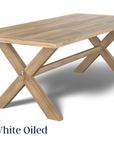 Horsen Dining Table X Leg