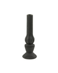 Tavola Wood Matt Black Candle Holder