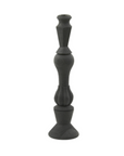 Tavola Wood Matt Black Candle Holder