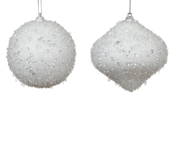 Bauble foam snowflake