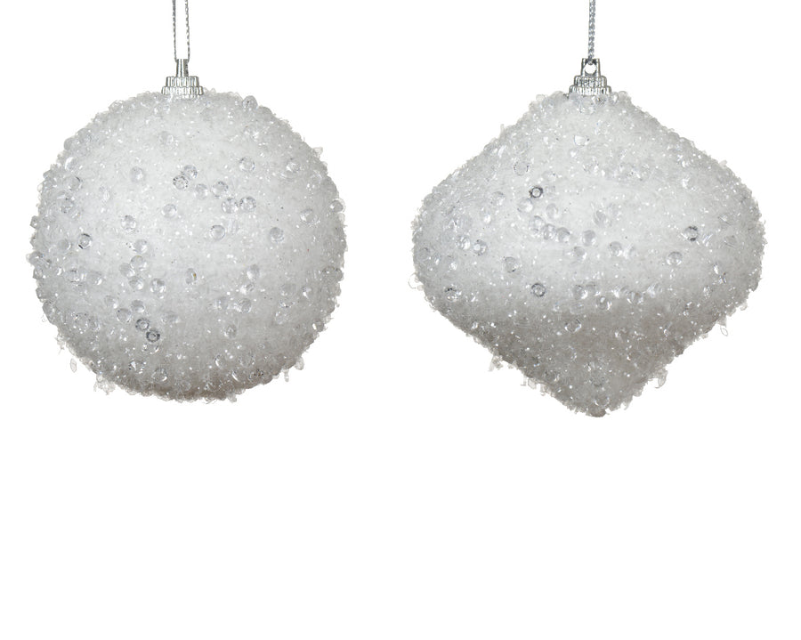 Bauble foam snowflake