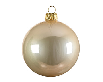 Baubles glass enamel pearl 15cm