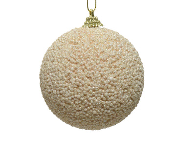 Bauble foam glitter beads