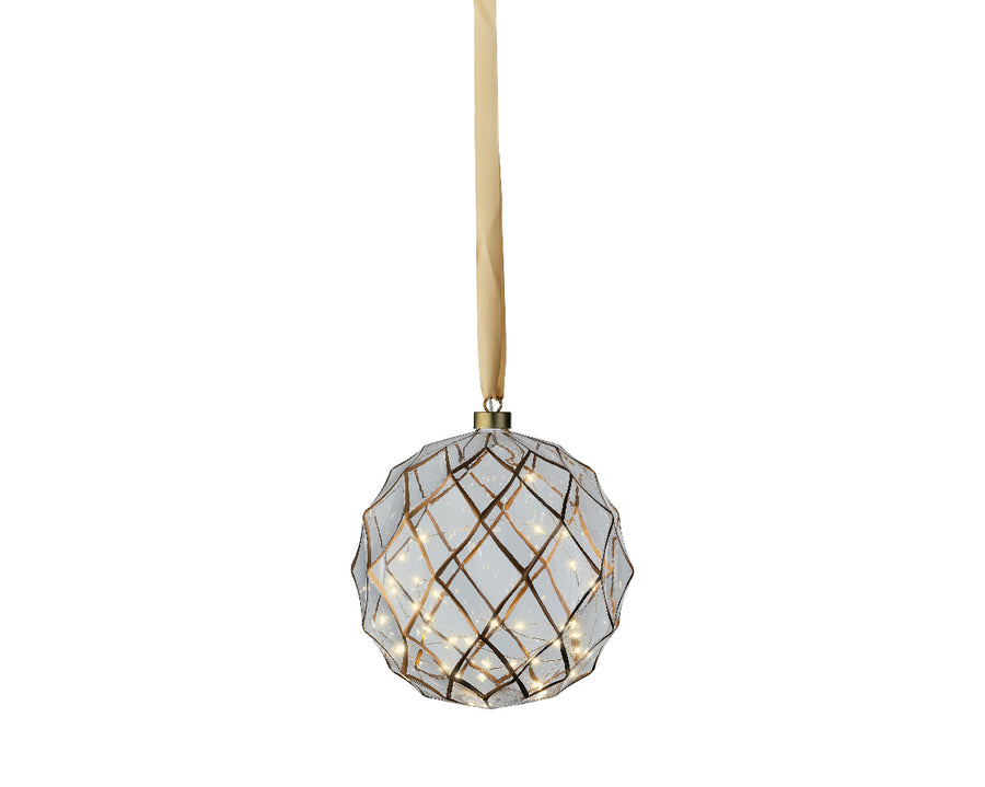 Micro LED ball steady BO indoor clear/warm white 20cm