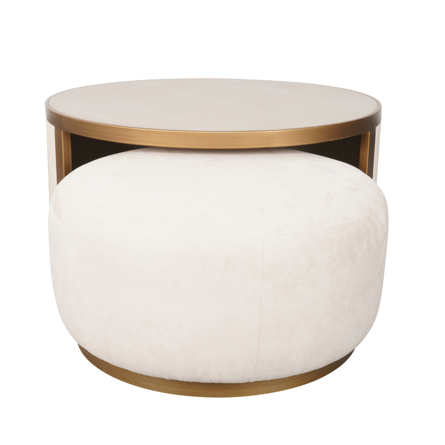 Marley Coffee Table with Footstool