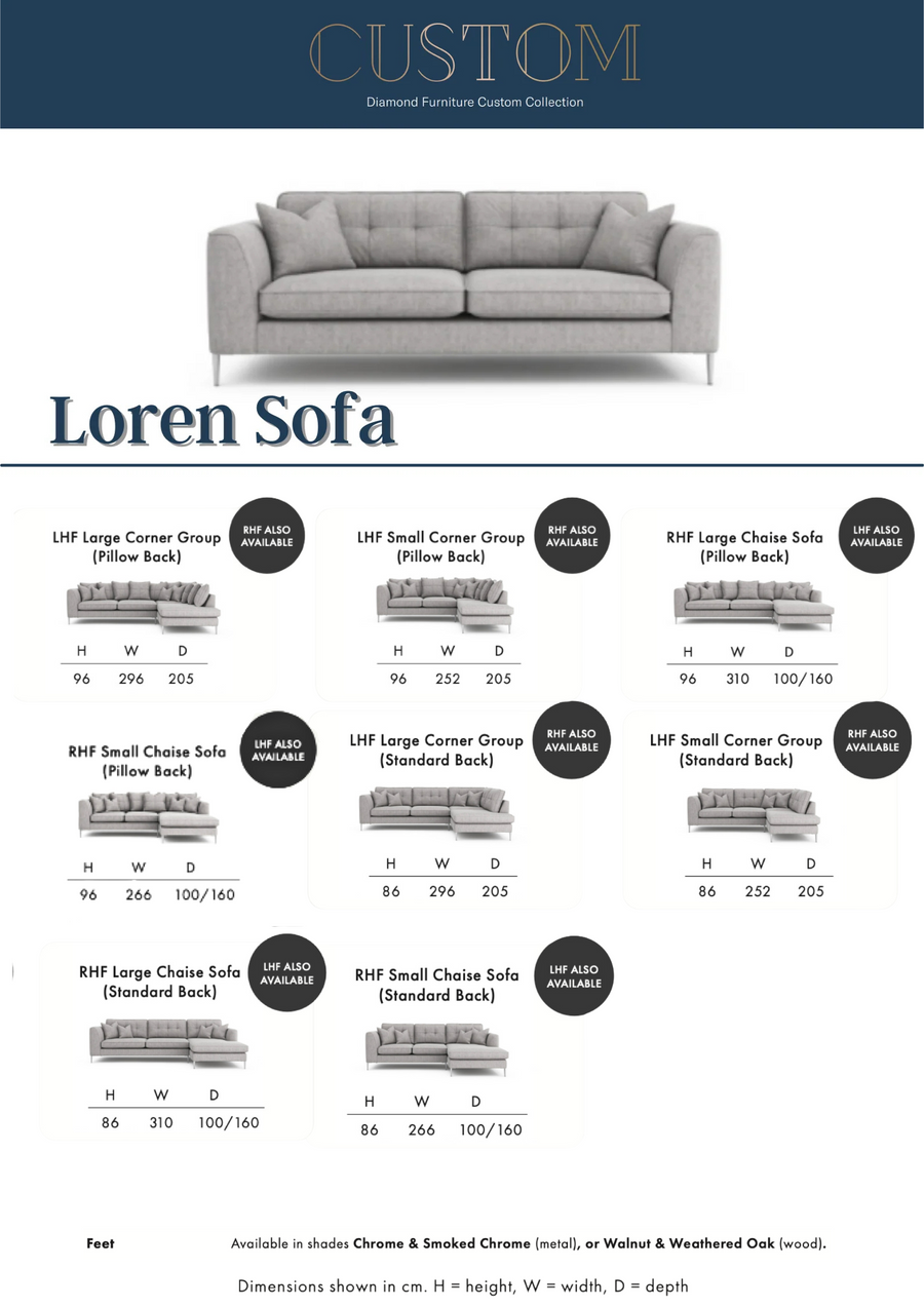 Loren Sofas