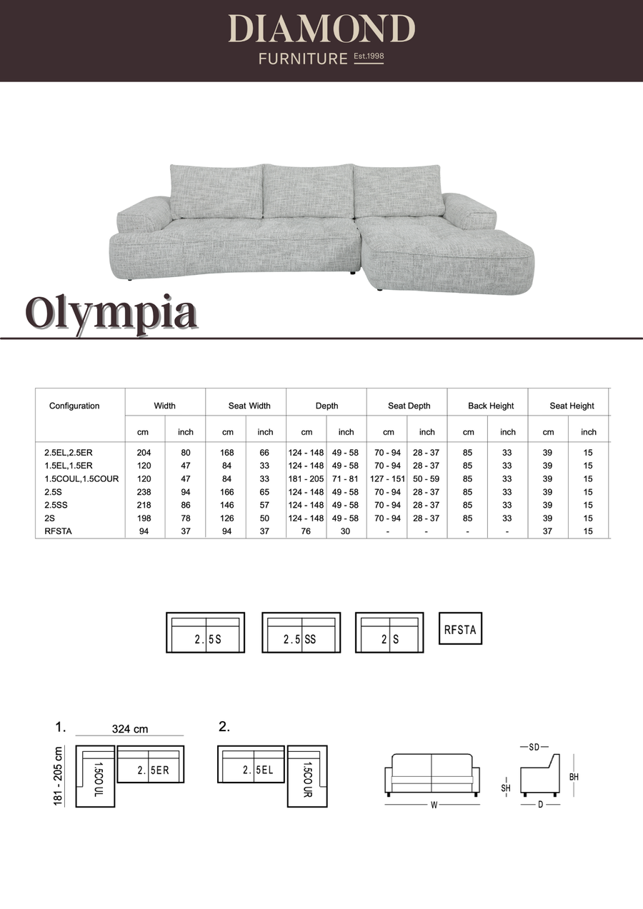 Olympia Chaise