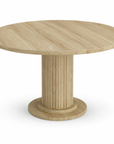 Fixed Velvet Round Table