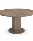 Fixed Velvet Round Table