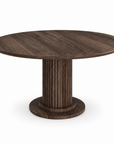 Fixed Velvet Round Table