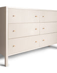 Gloria 6 Drawer Wide Chest