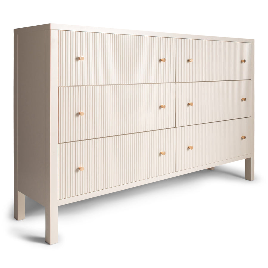 Gloria 6 Drawer Wide Chest