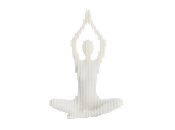 Zenna cream ornament