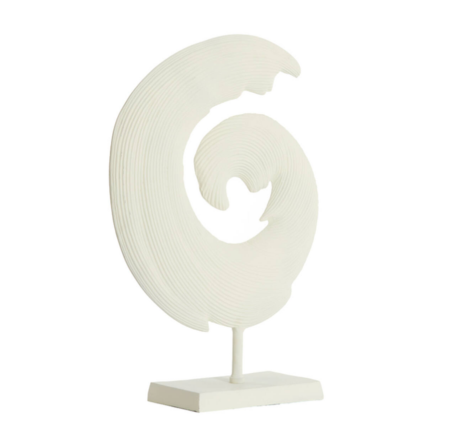 Shwiba Cream Ornament On Base