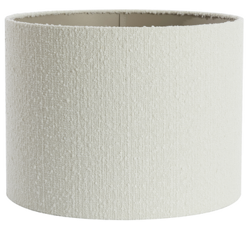 Bolero White Cylinder Lamp Shade