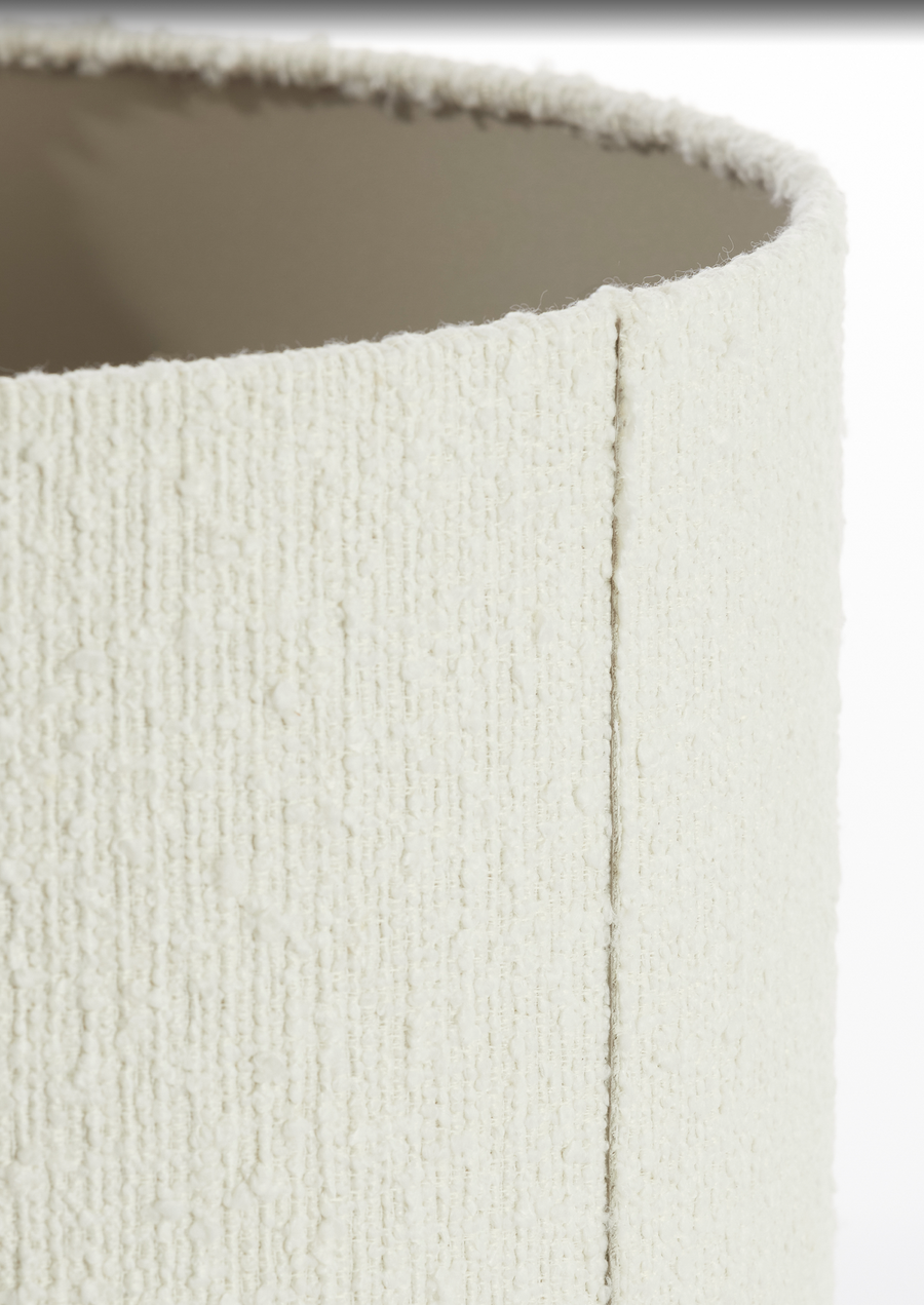 Bolero White Cylinder Lamp Shade