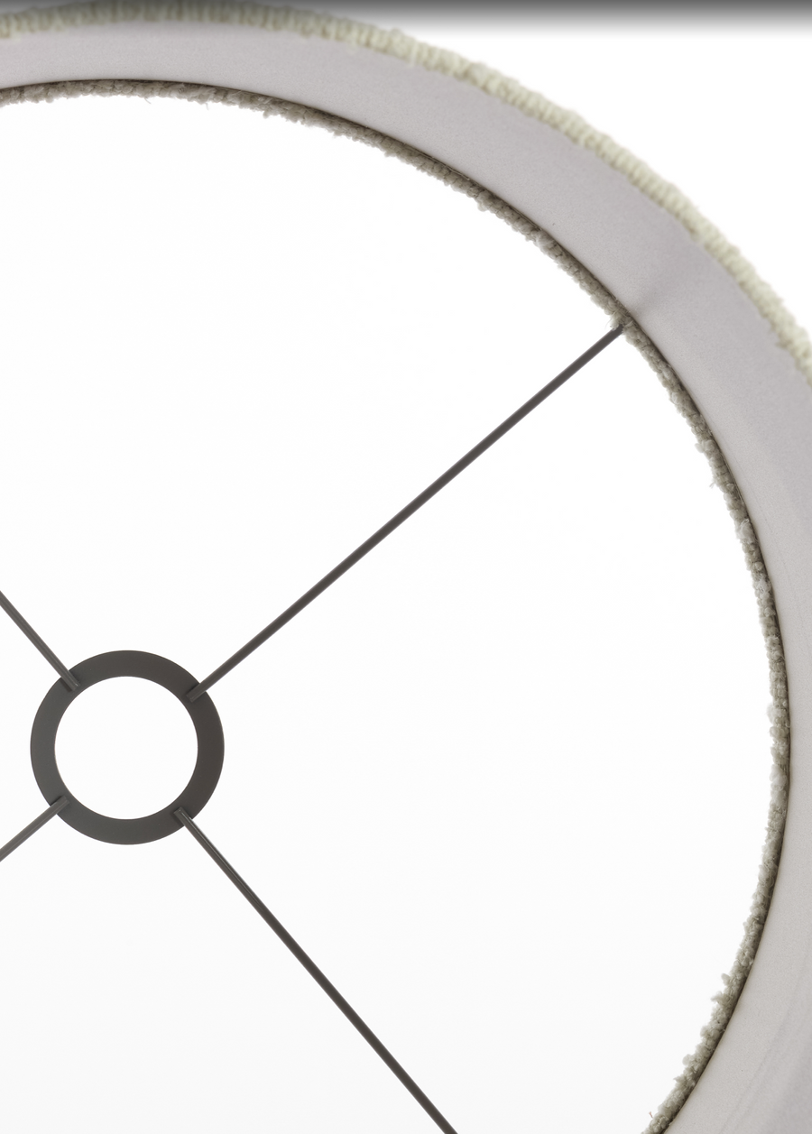 Bolero White Cylinder Lamp Shade