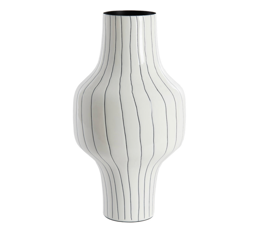 Sindo white+black vase