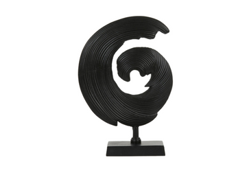 Shwiba Black Ornament On Base