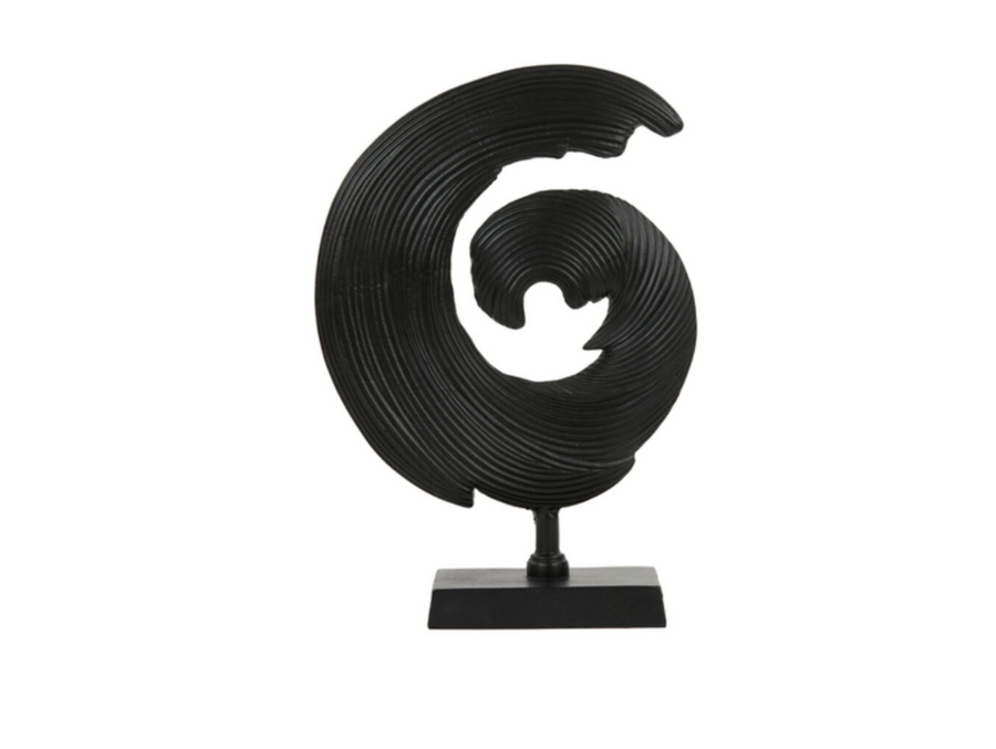Shwiba Black Ornament On Base