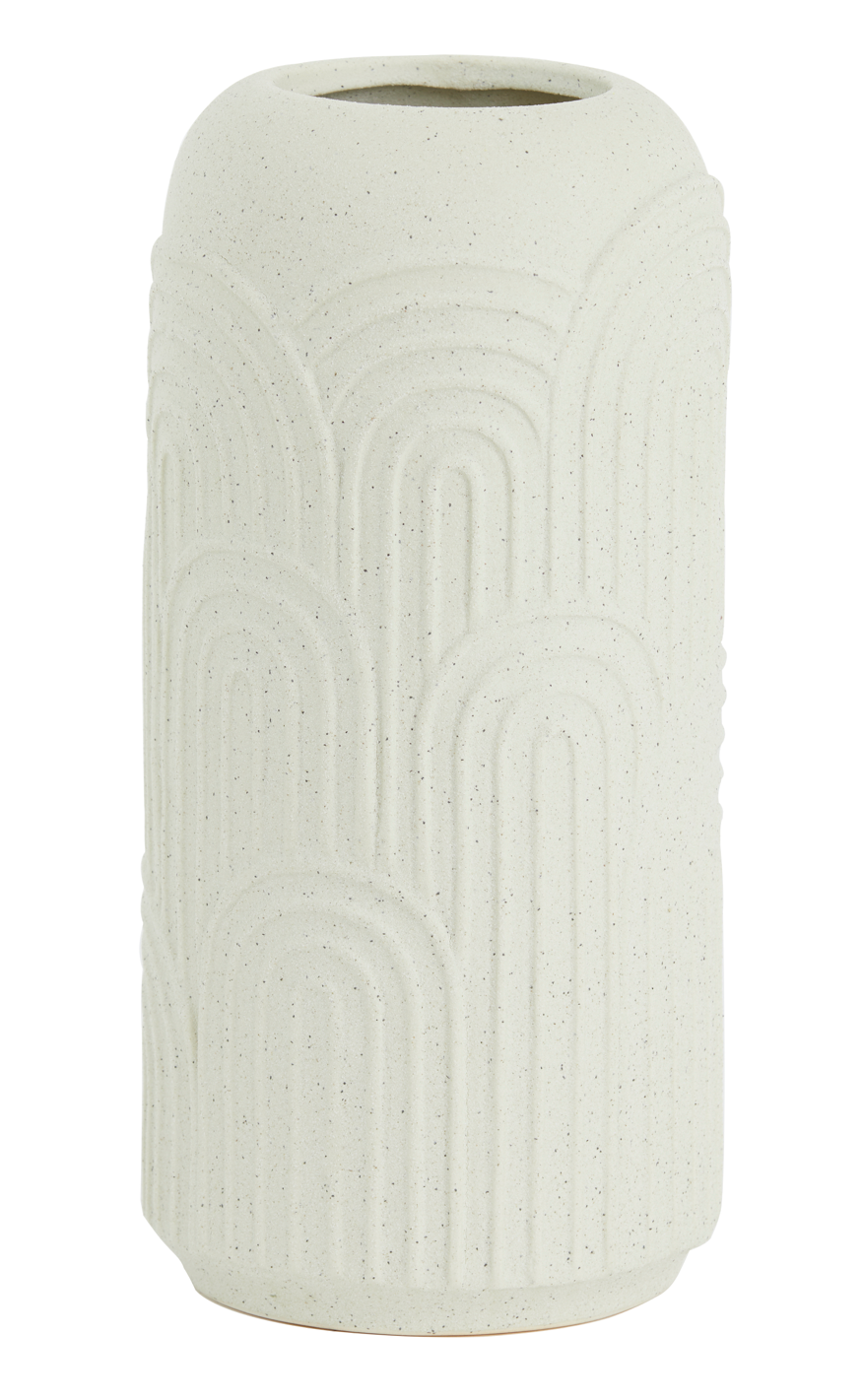 Diego Ceramic Cream Vase