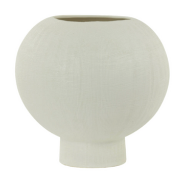 Maguli Ceramic Matt White Vase