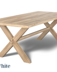 Horsen Dining Table X Leg