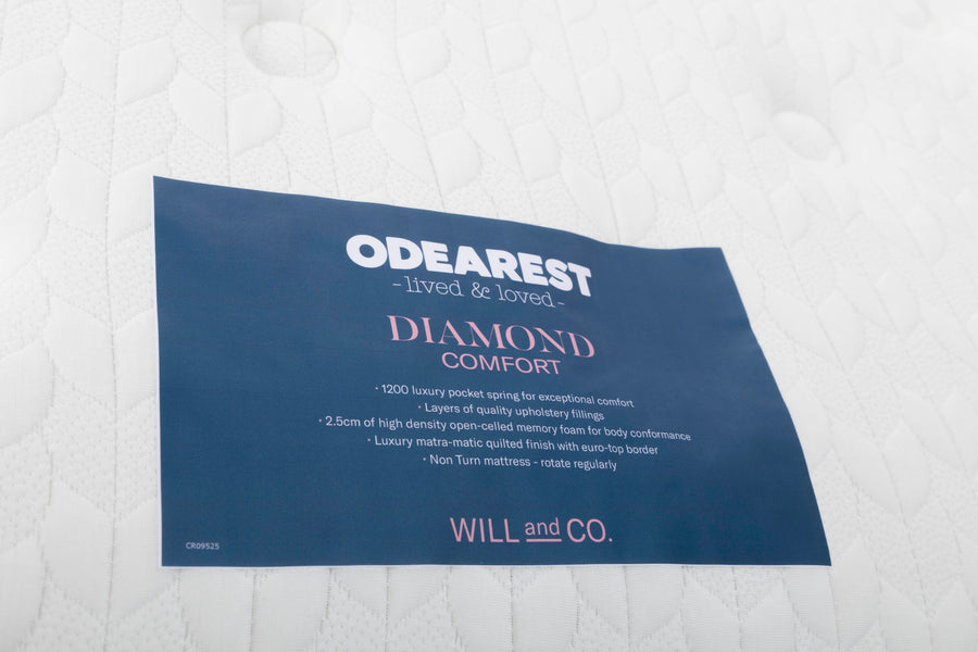 WILL and CO Diamond Comfort Mattress