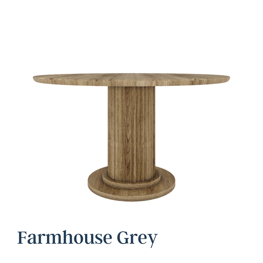 Extendable Velvet Round Table – Diamond Furniture