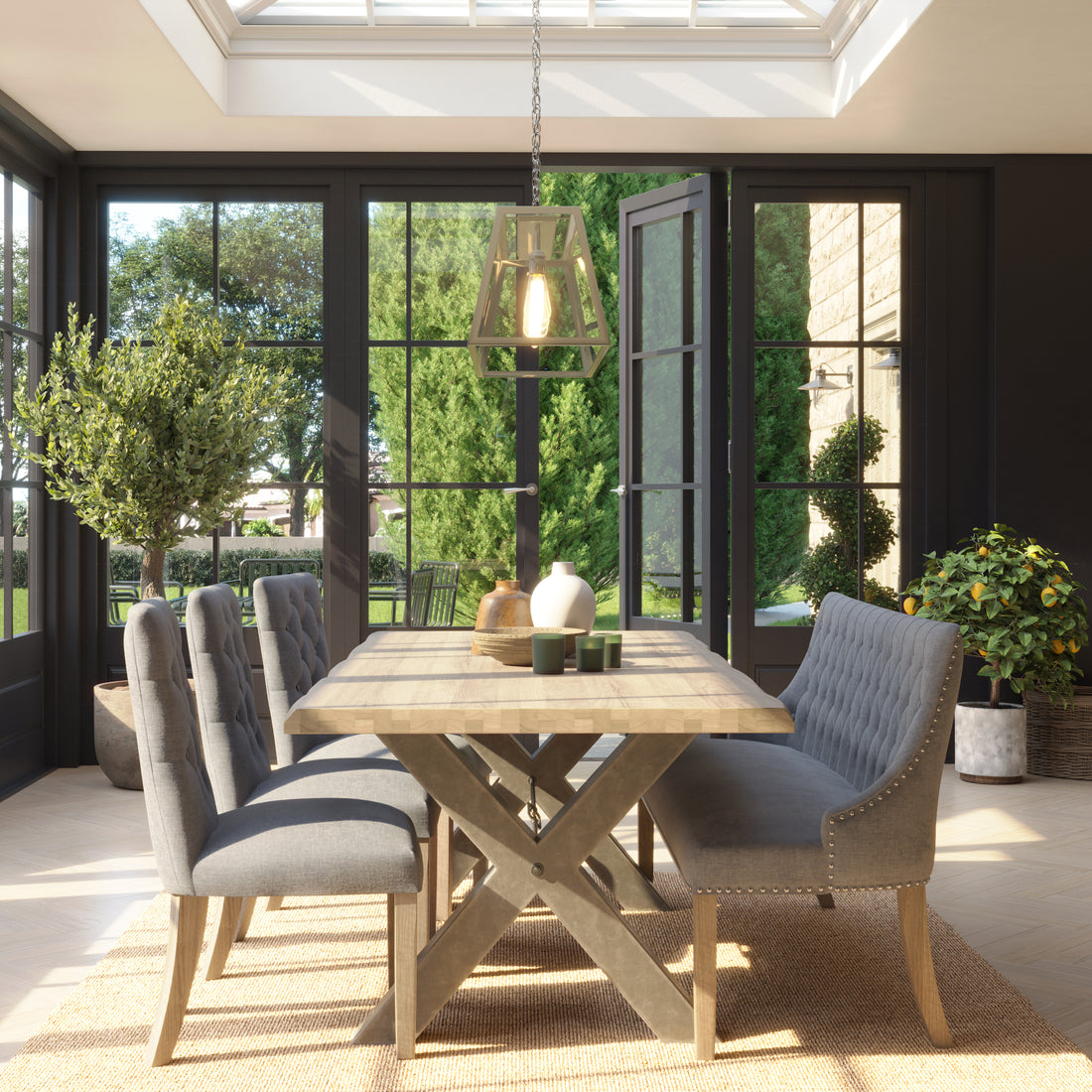 Fifth Avenue Dining Table Diamond Furniture