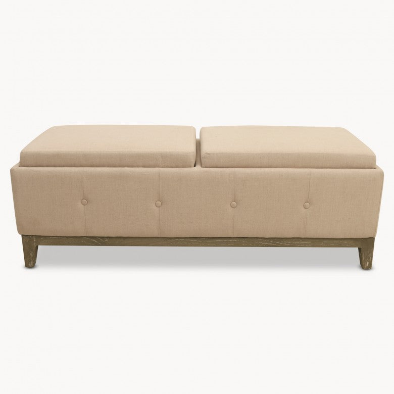 James Tray Top Ottoman