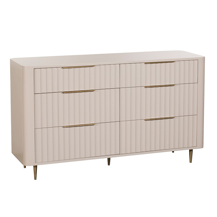 Leo 6 Drawer Wide Chest