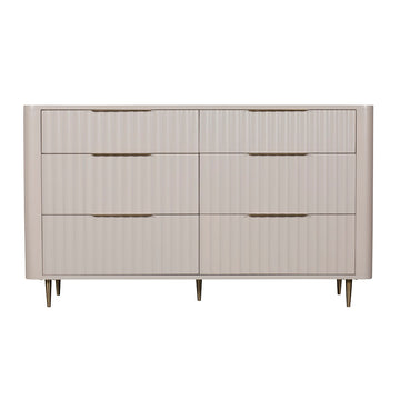 Leo 6 Drawer Wide Chest