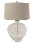 Kylie Clear Glass Lamp